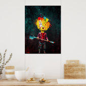 Happy Birthday Poster (Küche)