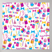Happy Birthday Poster (Vorne)