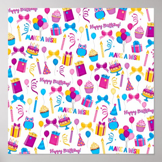 Happy Birthday Poster (Vorne)