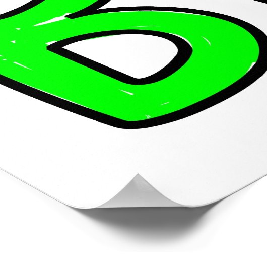 Happy Birthday Poster (Ecke)