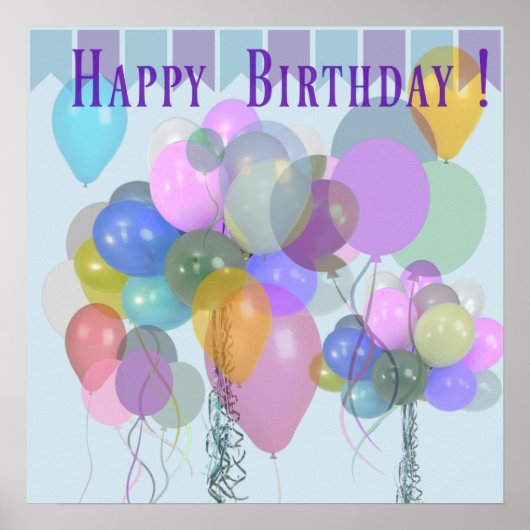 Happy Birthday Poster (Vorne)