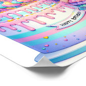 Happy Birthday Poster (Ecke)