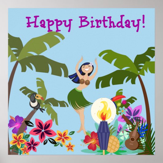 Happy Birthday Poster (Vorne)