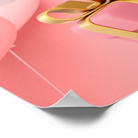 Happy Birthday Poster (Ecke)