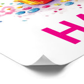 Happy Birthday Poster (Ecke)