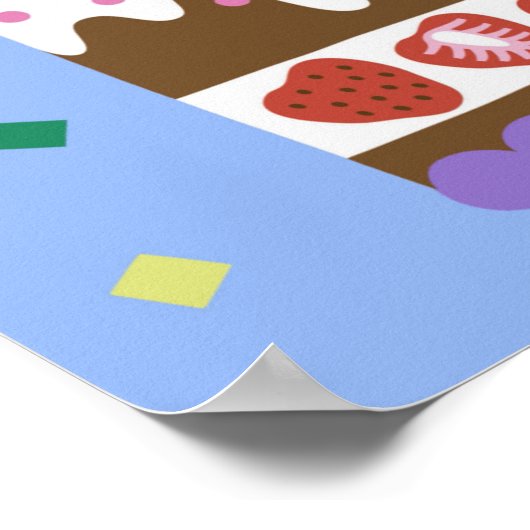 HAPPY BIRTHDAY Poster (Ecke)