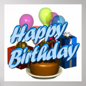 Happy Birthday Poster (Vorne)