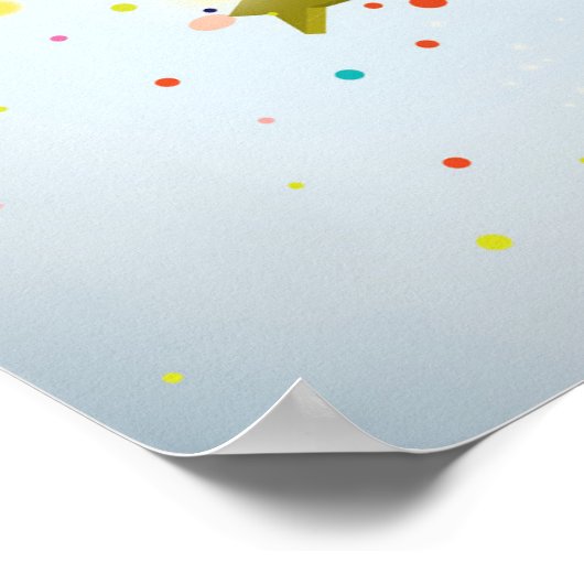 Happy Birthday Poster (Ecke)