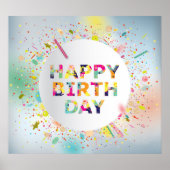 Happy Birthday Poster (Vorne)