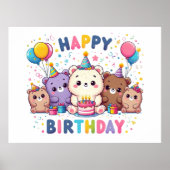 Happy Birthday Poster (Vorne)