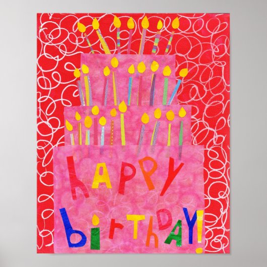 Happy Birthday Poster (Vorne)