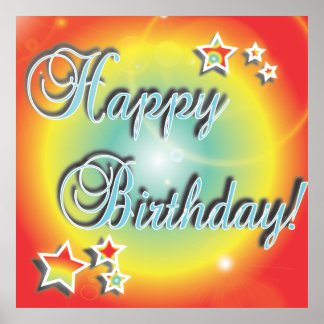 Happy Birthday Poster