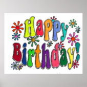 Happy Birthday Poster (Vorne)