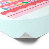 Happy Birthday Poster (Ecke)