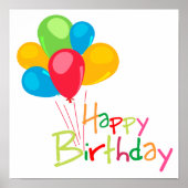 Happy Birthday Poster (Vorne)