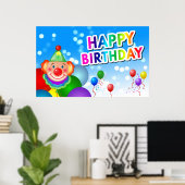 Happy Birthday Poster (Heimbüro)