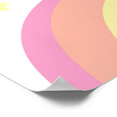 Happy Birthday Poster, chinesisches Geburtstagsdek Poster (Ecke)