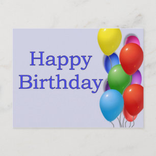 Happy Birthday Postkarte