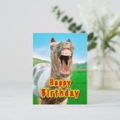 Happy Birthday Postkarte (Stehend Vorderseite)