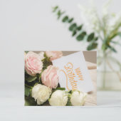 HAPPY BIRTHDAY POSTKARTE (Stehend Vorderseite)