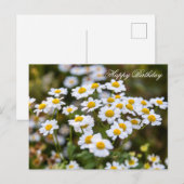 Happy Birthday Postkarte (Vorne/Hinten)