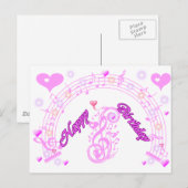 Happy Birthday_ Postkarte (Vorne/Hinten)