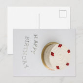 Happy Birthday Postkarte (Vorne/Hinten)