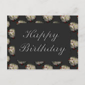 Happy Birthday Postkarte (Vorderseite)