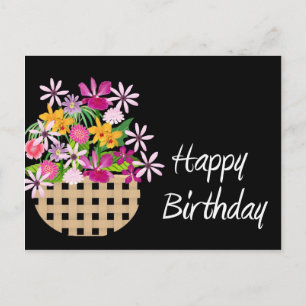 Happy Birthday Postkarte