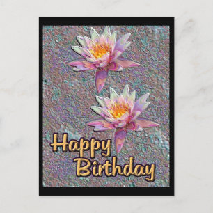 Happy Birthday Postkarte