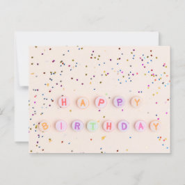 HAPPY BIRTHDAY POSTKARTE