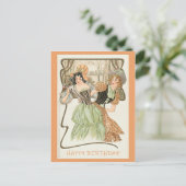 HAPPY BIRTHDAY POSTKARTE (Stehend Vorderseite)