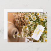 HAPPY BIRTHDAY POSTKARTE (Vorne/Hinten)