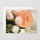 HAPPY BIRTHDAY POSTKARTE (Vorne/Hinten)