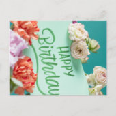 HAPPY BIRTHDAY POSTKARTE (Vorderseite)