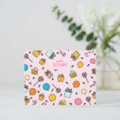 HAPPY BIRTHDAY POSTKARTE (Stehend Vorderseite)