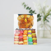 Happy Birthday__ Postkarte (Stehend Vorderseite)