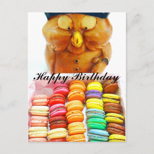 Happy Birthday__ Postkarte (Vorderseite)