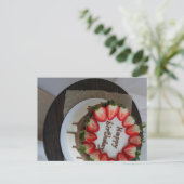 Happy Birthday Postkarte (Stehend Vorderseite)