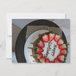 Happy Birthday Postkarte