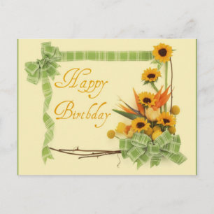 Happy Birthday Postkarte