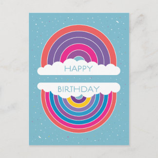Happy Birthday Postkarte