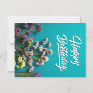 HAPPY BIRTHDAY POSTKARTE