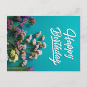 HAPPY BIRTHDAY POSTKARTE (Vorderseite)