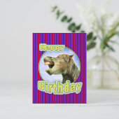 Happy Birthday Postkarte (Stehend Vorderseite)