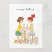 Happy Birthday Postkarte (Vorderseite)