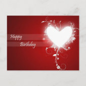 Happy Birthday Postkarte (Vorderseite)