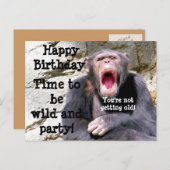 Happy Birthday_ Postkarte (Vorne/Hinten)