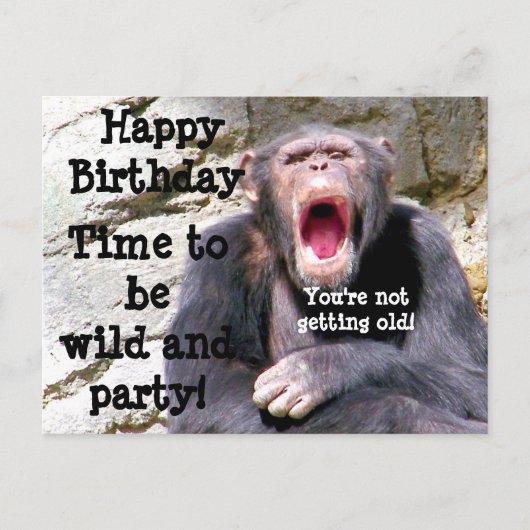 Happy Birthday_ Postkarte (Vorderseite)