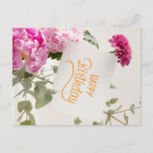 HAPPY BIRTHDAY POSTKARTE (Vorderseite)